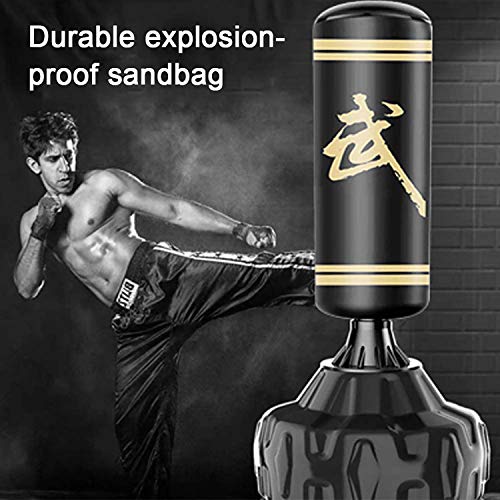 HGFDSA Saco De Boxeo Vertical Sanda para Entrenamiento De Boxeo, Bolsa De Arena para El Hogar De Fitness para Adultos con, Muay Thai, Karate, Equipo De Entrenamiento Físico Infantil HGFDSA Saco De Boxeo Vertical Sanda para Entrenamiento De Boxeo, Bolsa De Arena para El Hogar De Fitness para Adultos con, Muay Thai, Karate, Equipo De Entrenamiento Físico Infantil