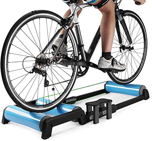 HGFLYL Rodillos de Entrenamiento Interior en casa Ejercicio Ciclismo Entrenamiento Fitness Bicicleta Trainer Road Rollers (Color Roller Trainer) Roller Trainer