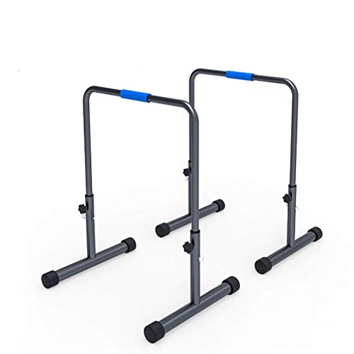 HGXC Barras paralelas Equipo de Fitness Interior para el hogar Pull-ups Brazo para flexión y Estiramiento Soporte de Barra paralela Rusa