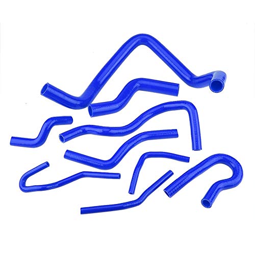 HGY 9pcs Azul de Silicona Auto del Manguito del radiador Kit Compatible con H-o-n-d-a Civic D15 D16 SOHC EG/EK 1992-2000 HGY 9pcs Azul de Silicona Auto del Manguito del radiador Kit Compatible con H-o-n-d-a Civic D15 D16 SOHC EG/EK 1992-2000