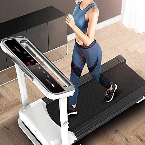 HHJJ Cinta de Correr, instalación Free Jogging Walking Machine Sposque de hasta 12km / h, Caminata Plegable for el hogar y la Oficina, for Hombres y Mujeres Runningmachine1121