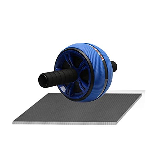 HHUPII AB Roller Big Wheel Trainer de músculo Abdominal para Fitness ABS Core Trabajo ABDIOS Músculos Abdominales Entrenamiento Inicio Gimnasio Fitness Equipos (Color : Blue)