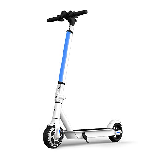 Hiboy Patinete Eléctrico S2 Lite - Neumáticos sólidos de 6.5" - hasta 16 KM de Largo Alcance y 21 KM/H Scooter portátil Plegable para Adultos con Doble Sistema de frenado Hiboy Patinete Eléctrico S2 Lite - Neumáticos sólidos de 6.5" - hasta 16 KM de Largo Alcance y 21 KM/H Scooter portátil Plegable para Adultos con Doble Sistema de frenado