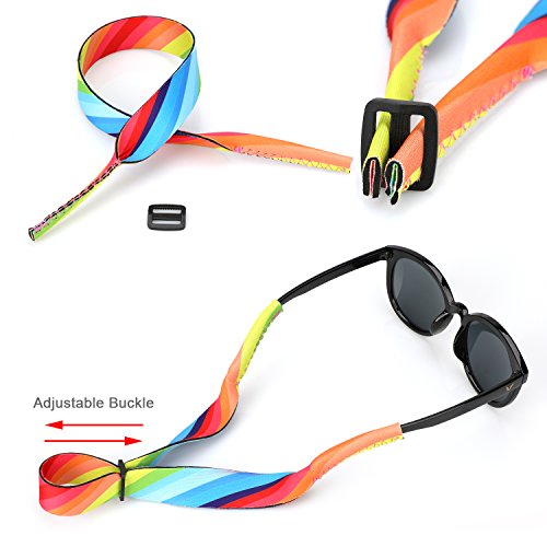 Hifot cordon gafas de sol soporte corre 3 Piezas, Neopreno Universal Fit cuerda retención, Flotante cordón gafas de sol Hifot cordon gafas de sol soporte corre 3 Piezas, Neopreno Universal Fit cuerda retención, Flotante cordón gafas de sol