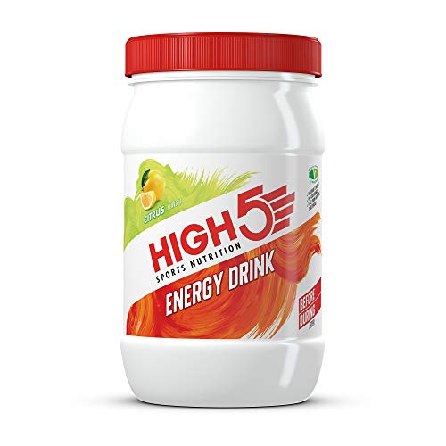 HIGH5 1 kg Bebida Energética, Apta para Veganos, Mezcla Refrescante de Carbohidratos y Electrolitos - Cítricos