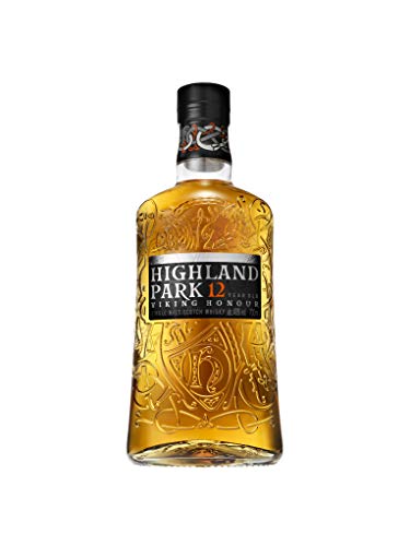 Highland Park Viking Honour Single Malt Scotch Whisky - Whisky Escoces de 12 Años, 40%, 700 ml