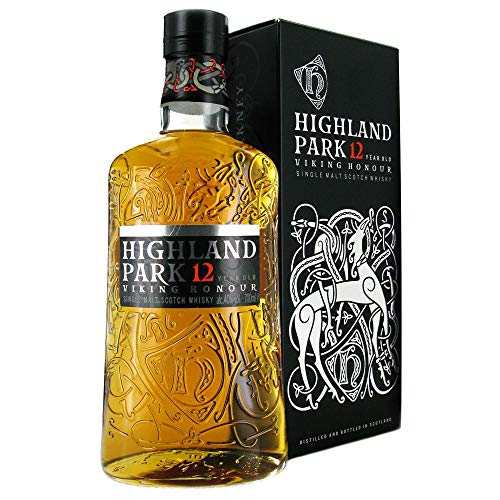 Highland Park Viking Honour Single Malt Scotch Whisky - Whisky Escoces de 12 Años, 40%, 700 ml