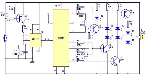 HiLetgo 2pcs Electronic DIY Electronic Dice DIY Suite Kit 4.5-5V for Students Electronics Learning Electronics DIY Class