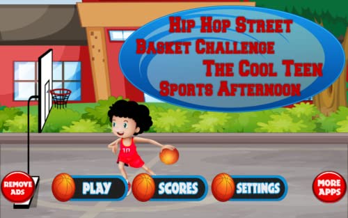 Hip Hop Street Basket Challenge : el adolescente por la tarde deportes cool - edición gratuita