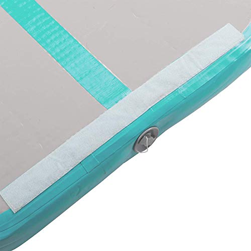 HIRAM Colchoneta para Volteretas 400 x 100 x 10 cm Colchoneta de Gimnasia Inflable Tumbling Mat Gimnasia para Gimnasio/Yoga/Entrenamiento/Tumbado/Parque/Uso Doméstico (400 x 100 x 10 cm)