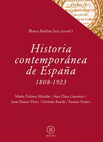 Historia contemporánea de España (1808-1923): 34 (Textos)