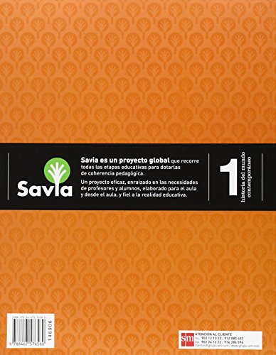 Historia del mundo contemporáneo. 1 Bachillerato. Savia - 9788467576580 Historia del mundo contemporáneo. 1 Bachillerato. Savia - 9788467576580