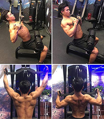 HISTORY Tricep Press Down Cable Adjunto, Combo Tricep en forma de barra de prensa hacia abajo, Multi Gym Attachments Cable (5 piezas) HISTORY Tricep Press Down Cable Adjunto, Combo Tricep en forma de barra de prensa hacia abajo, Multi Gym Attachments Cable (5 piezas)