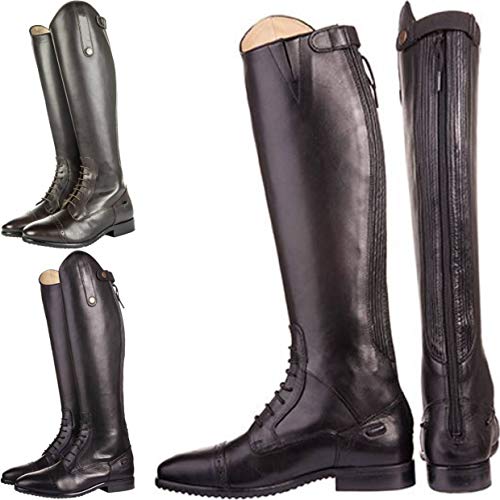 HKM 9217 Valencia - Botas de equitación Unisex, Talla 41, Color Negro HKM 9217 Valencia - Botas de equitación Unisex, Talla 41, Color Negro