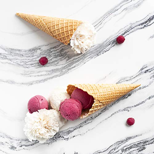 H.Koenig Máquina para Hacer Helados Caseros y Sorbetes, con Compresor 135 W, 1 litros, Gris, Acero Inoxidable HF180 H.Koenig Máquina para Hacer Helados Caseros y Sorbetes, con Compresor 135 W, 1 litros, Gris, Acero Inoxidable HF180