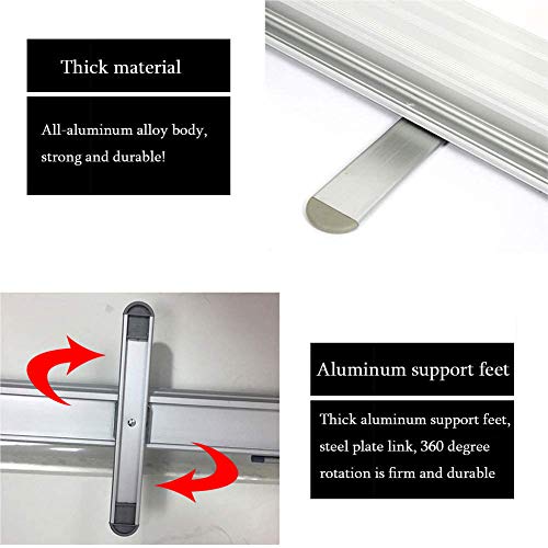 HLMBQ Roll Up Transparente Divisor,Mampara Protectora Portátil Escuelas,En Pie Escudo Protector contra Estornudos,Plegable Pantalla Separador,Gimnasio,Salón,Peluquería,Bar 60×160cm HLMBQ Roll Up Transparente Divisor,Mampara Protectora Portátil Escuelas,En Pie Escudo Protector contra Estornudos,Plegable Pantalla Separador,Gimnasio,Salón,Peluquería,Bar 60×160cm