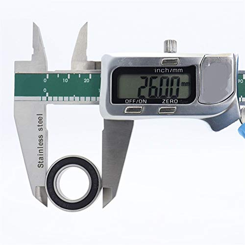 HLY Trading 15267-2RS cojinete de Bolas de Acero Cromado 15x26x7mm de Goma sellada 15267RS Bicicletas Rodamientos Suavemente for América del Cubo Trasero Clásico Rodamientos de Bolas HLY Trading 15267-2RS cojinete de Bolas de Acero Cromado 15x26x7mm de Goma sellada 15267RS Bicicletas Rodamientos Suavemente for América del Cubo Trasero Clásico Rodamientos de Bolas