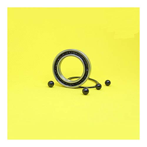 HLY Trading 1pc 6906 híbrido de rodamiento de cerámica 30x47x9mm ABEC-1 for Bicicletas Soportes Inferiores de recambios 6906RS Si3N4 rodamientos de Bolas Rodamientos de Bolas HLY Trading 1pc 6906 híbrido de rodamiento de cerámica 30x47x9mm ABEC-1 for Bicicletas Soportes Inferiores de recambios 6906RS Si3N4 rodamientos de Bolas Rodamientos de Bolas