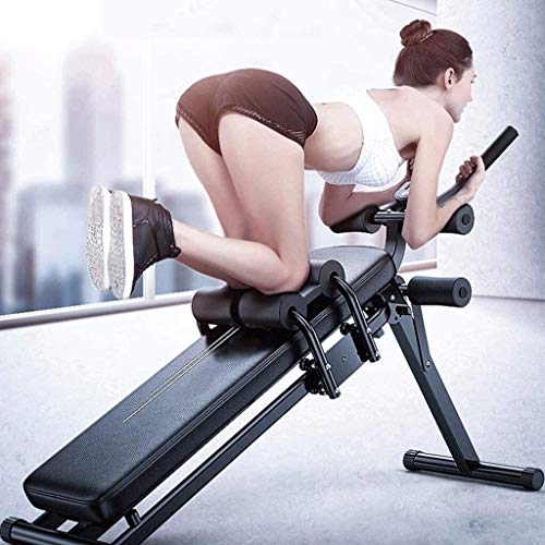 HLZY Banco de elevación de Pesas Planas Gimnasio en casa del Equipo, aparatos de Ejercicios AB Vertical Core AB Toner Programa Entrenador de Gimnasio en casa con Altura Ajustable HLZY Banco de elevación de Pesas Planas Gimnasio en casa del Equipo, aparatos de Ejercicios AB Vertical Core AB Toner Programa Entrenador de Gimnasio en casa con Altura Ajustable