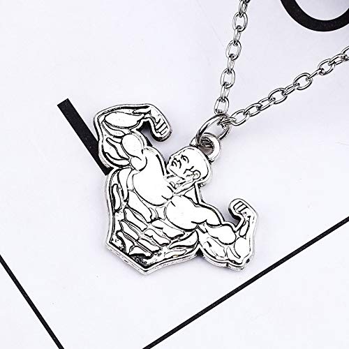 HMANE Popular último Steampunk Viento músculo Hombres Estilo Masculino Colgante Cabeza Exclusiva Deporte Estudiante joyería HMANE Popular último Steampunk Viento músculo Hombres Estilo Masculino Colgante Cabeza Exclusiva Deporte Estudiante joyería