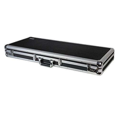 HMF 14404-02 Maleta de Aluminio para Armas y Rifles con Espuma | 96 x 36 x 12 cm | Negro HMF 14404-02 Maleta de Aluminio para Armas y Rifles con Espuma | 96 x 36 x 12 cm | Negro
