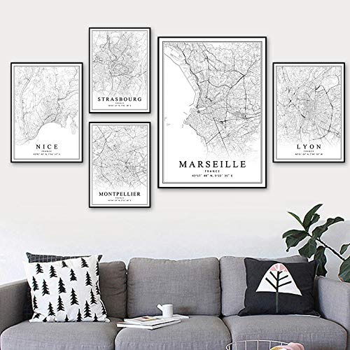 HNZKly España De la Lona Salon de Decoracion Barcelona España Málaga Sevilla Valencia Zaragoza Cuadro Pared Arte Ciudad Pinturas Mapa Salon Inicio Interior Poster B13 HNZKly España De la Lona Salon de Decoracion Barcelona España Málaga Sevilla Valencia Zaragoza Cuadro Pared Arte Ciudad Pinturas Mapa Salon Inicio Interior Poster B13