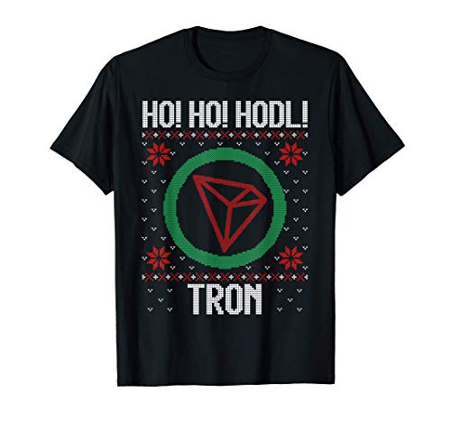 Ho Ho HODL Tron - Fun TRX Tron Cryptocurrency Gear Camiseta