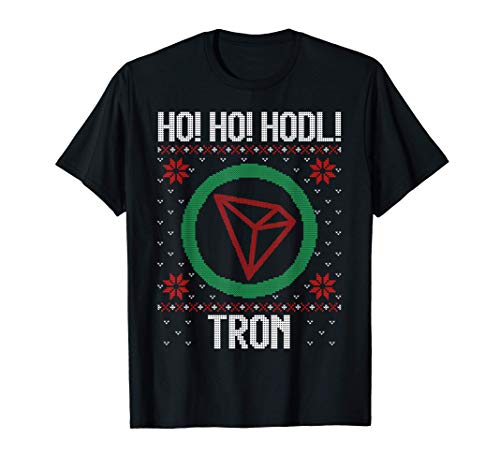 Ho Ho HODL Tron - Fun TRX Tron Cryptocurrency Gear Camiseta Ho Ho HODL Tron - Fun TRX Tron Cryptocurrency Gear Camiseta