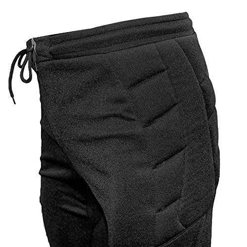 HO Soccer 3/4 Logo Pantalones de Portero, Unisex Adulto, Negro, XL