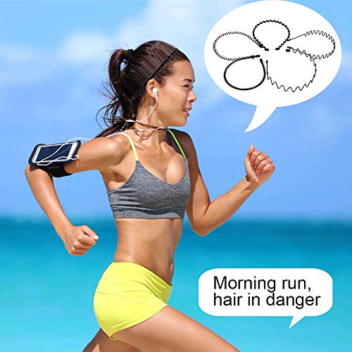 HO2NLE 6pcs Diadema de Metal Hombre y Mujer Unisex Diadema Negra Ondulada Flexible Diadema Antideslizante Simple Deporte Banda para el Cabello Peinado Pinchos Aro de Pelo Accesorios HO2NLE 6pcs Diadema de Metal Hombre y Mujer Unisex Diadema Negra Ondulada Flexible Diadema Antideslizante Simple Deporte Banda para el Cabello Peinado Pinchos Aro de Pelo Accesorios