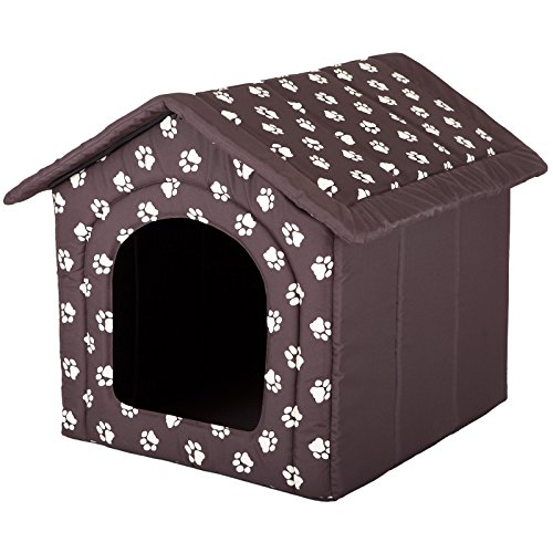Hobbydog - Casa para Perro, tamaño 4, Color marrón con Patas
