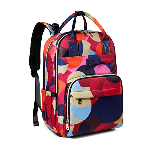 HODAR Mochila con bolsa de pañales, mochila floral para bebé Bolsa de maternidad para hospital extra grande Bolsa multifunción para cambiar pañales para mamá con bolsa seca y húmeda. HODAR Mochila con bolsa de pañales, mochila floral para bebé Bolsa de maternidad para hospital extra grande Bolsa multifunción para cambiar pañales para mamá con bolsa seca y húmeda.