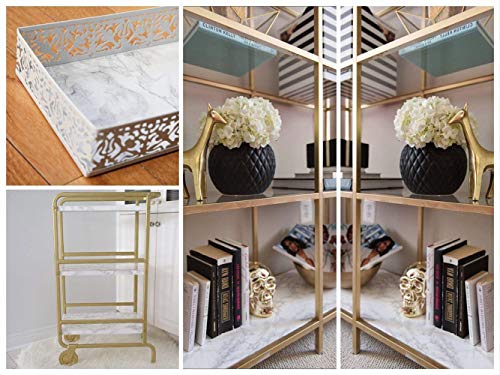 Hode Marmol Papel Adhesivo para Muebles Cocina Puerta Pared Vinilos Decorativos Papel Pintado Autoadhesivo Blanco Gris 30X200cm Hode Marmol Papel Adhesivo para Muebles Cocina Puerta Pared Vinilos Decorativos Papel Pintado Autoadhesivo Blanco Gris 30X200cm