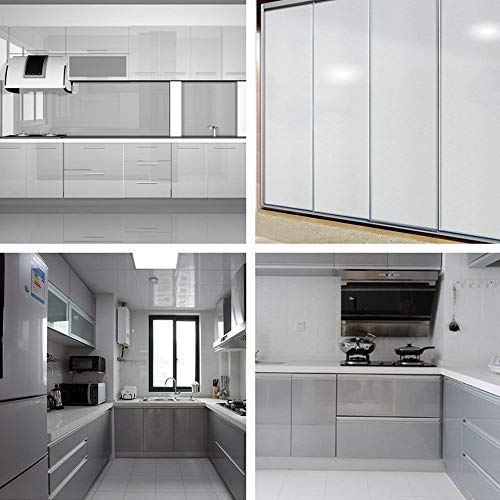 Hode Papel Adhesivo para Muebles Gris 30cmX3m Impermeable Vinilo Decorativo Papel Pintado Cocina Baño Mesa Armario Encimera Hode Papel Adhesivo para Muebles Gris 30cmX3m Impermeable Vinilo Decorativo Papel Pintado Cocina Baño Mesa Armario Encimera
