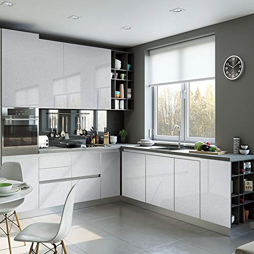 Hode Papel Adhesivo para Muebles Vinilos Adhesivo para Muebles Puertas Ventanas Pegatina de Vinilo Adhesivo Muebles Gris 40X300cm Hode Papel Adhesivo para Muebles Vinilos Adhesivo para Muebles Puertas Ventanas Pegatina de Vinilo Adhesivo Muebles Gris 40X300cm