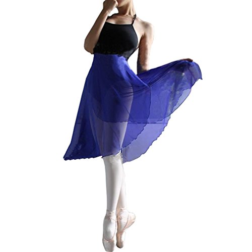 Hoerev adulto envoltura envuelta falda de ballet danza de ballet dancewear Hoerev adulto envoltura envuelta falda de ballet danza de ballet dancewear