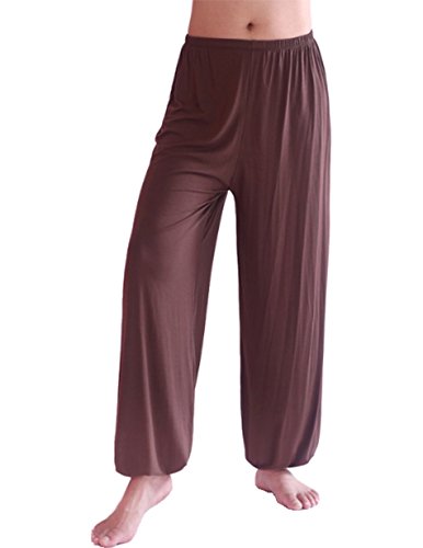 Hoerev Pantalón ancho de Yoga para hombre, de Spandex muy suave, para pilates - negro - XXX-Large Hoerev Pantalón ancho de Yoga para hombre, de Spandex muy suave, para pilates - negro - XXX-Large