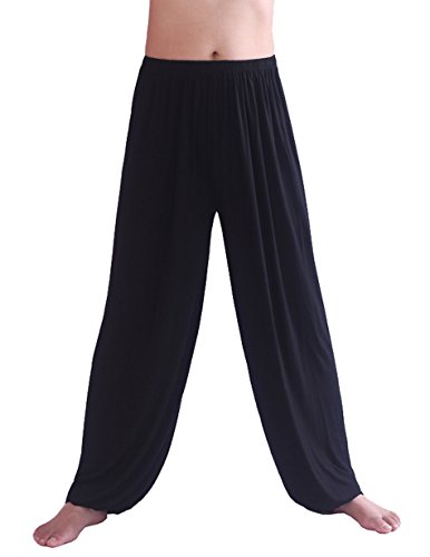 Hoerev Pantalones de Yoga/Pilates para Hombre, Color Gris Oscuro, Talla Large Hoerev Pantalones de Yoga/Pilates para Hombre, Color Gris Oscuro, Talla Large