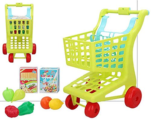 Hogar y Mas Carrito De La Compra Juguete Niños, con 8 Piezas. Diseño Colorido, con Estilo Infantil, Juguetes Infantiles. 29cm X 35cm X 50cm Hogar y Mas Carrito De La Compra Juguete Niños, con 8 Piezas. Diseño Colorido, con Estilo Infantil, Juguetes Infantiles. 29cm X 35cm X 50cm
