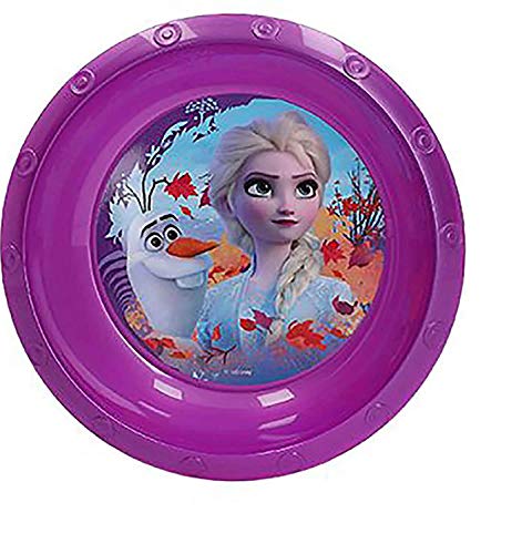 Hogar y Mas Plato Hondo Plástico Duro Infantil X2, Reutilizable para Niños 260ML. Modelo Frozen II, Vajillas Disney ø14,5 cm Hogar y Mas Plato Hondo Plástico Duro Infantil X2, Reutilizable para Niños 260ML. Modelo Frozen II, Vajillas Disney ø14,5 cm