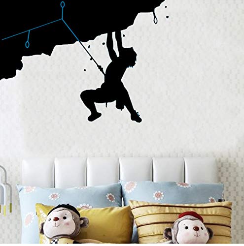 Hombres Escalador De Montaña Pegatinas De Pared Arte Vinilos Escaladores Mural Arte Decoración del Hogar 84X115Cm Hombres Escalador De Montaña Pegatinas De Pared Arte Vinilos Escaladores Mural Arte Decoración del Hogar 84X115Cm
