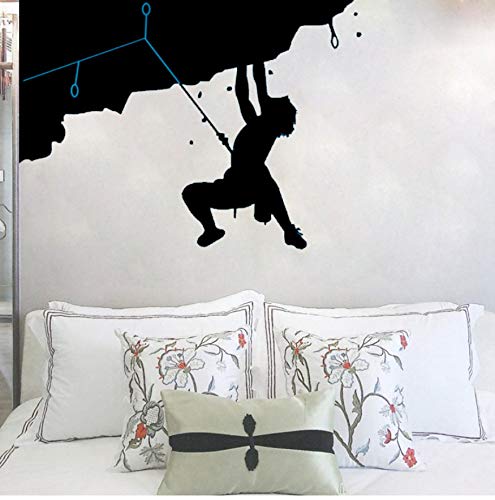 Hombres Escalador De Montaña Pegatinas De Pared Arte Vinilos Escaladores Mural Arte Decoración del Hogar 84X115Cm Hombres Escalador De Montaña Pegatinas De Pared Arte Vinilos Escaladores Mural Arte Decoración del Hogar 84X115Cm