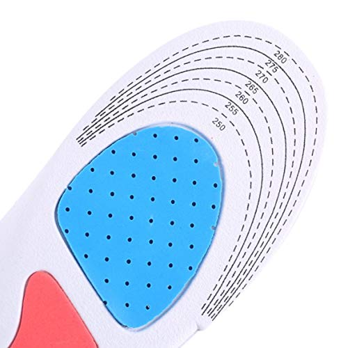 Hombres Mujeres Plantilla cómoda Unisex Soporte de arco ortopédico Almohadilla para zapatos Zapatillas deportivas para correr Plantillas de gel Cojín de inserción