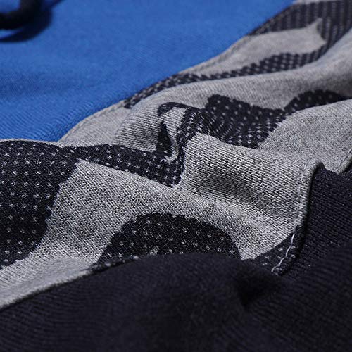 Hombres Sudadera con Capucha Casual Tops Deporte Blusa Manga Larga De Patchwork Blanca Beisbol Divertidas Camuflaje Calavera Camisas Otoño riou Hombres Sudadera con Capucha Casual Tops Deporte Blusa Manga Larga De Patchwork Blanca Beisbol Divertidas Camuflaje Calavera Camisas Otoño riou
