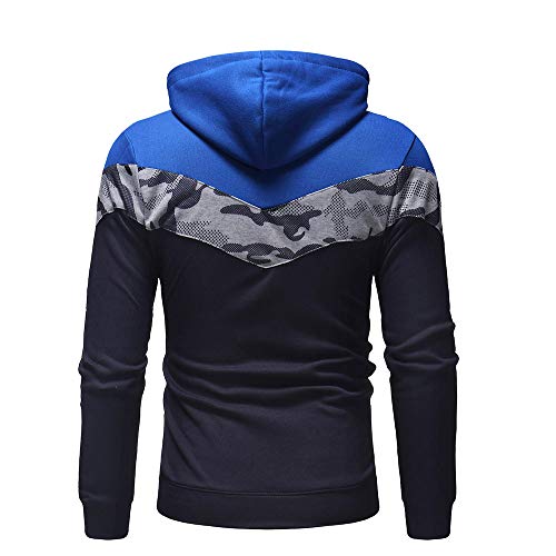 Hombres Sudadera con Capucha Casual Tops Deporte Blusa Manga Larga De Patchwork Blanca Beisbol Divertidas Camuflaje Calavera Camisas Otoño riou Hombres Sudadera con Capucha Casual Tops Deporte Blusa Manga Larga De Patchwork Blanca Beisbol Divertidas Camuflaje Calavera Camisas Otoño riou