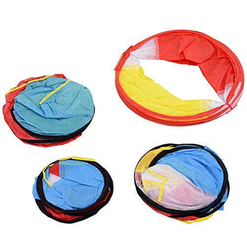 HOMCOM 3 en 1 Casa de Juegos Infantil Tienda de Campaña para Niños Mayores de 3 Años Plegable con 2 Casita Tela Túnel Ventanas de Ventilación 230x70x89 cm Multicolor HOMCOM 3 en 1 Casa de Juegos Infantil Tienda de Campaña para Niños Mayores de 3 Años Plegable con 2 Casita Tela Túnel Ventanas de Ventilación 230x70x89 cm Multicolor