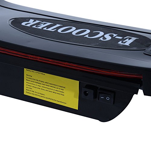 HOMCOM Patinete Plegable Scooter Eléctrico con Luz LED Monopatín Patinete Plegable Manillar Asiento Ajustable 120W Carga 50kg Acero (Negro) HOMCOM Patinete Plegable Scooter Eléctrico con Luz LED Monopatín Patinete Plegable Manillar Asiento Ajustable 120W Carga 50kg Acero (Negro)