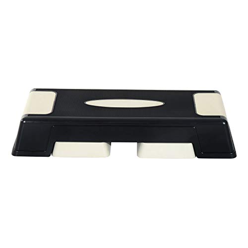 HOMCOM Step Fitness Tabla Stepper Aerobic Deporte Gimnasia Altura Regulable 3 Niveles… HOMCOM Step Fitness Tabla Stepper Aerobic Deporte Gimnasia Altura Regulable 3 Niveles…