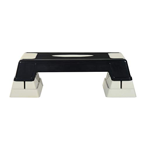 HOMCOM Step Fitness Tabla Stepper Aerobic Deporte Gimnasia Altura Regulable 3 Niveles… HOMCOM Step Fitness Tabla Stepper Aerobic Deporte Gimnasia Altura Regulable 3 Niveles…