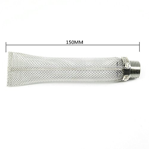 Home Brew 15 cm 6 "acero inoxidable Bazooka Protector de TNP Homebrew cerveza Mash filtro Home Brew 15 cm 6 "acero inoxidable Bazooka Protector de TNP Homebrew cerveza Mash filtro